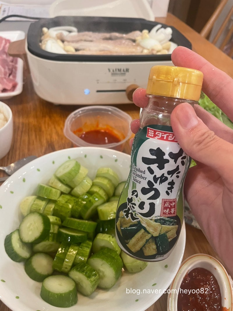 다이쇼 중화풍 오이탕탕이 소스 / 대박 맛있음! 추천추천!