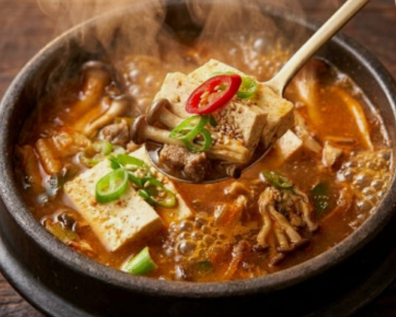 고깃집 맛 그대로! 초간단 된장찌개 맛있게 끓이는 법 (황금 비율 꿀팁)