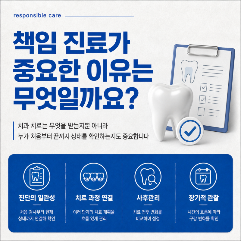 군자역 치과 책임 진료가 중요한 이유는 무엇일까요?