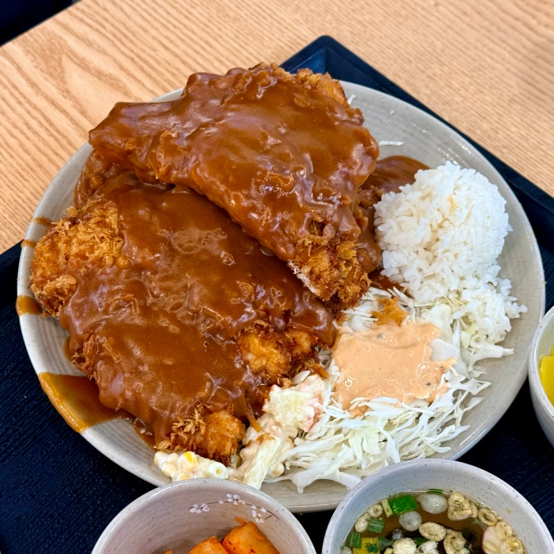 청량리 경동시장 맛집 육작 가성비 돈까스하면 여기