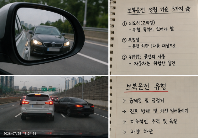 "급정거 한 번도 보복운전일까?" 난폭운전과 갈리는 기준은 "이것"