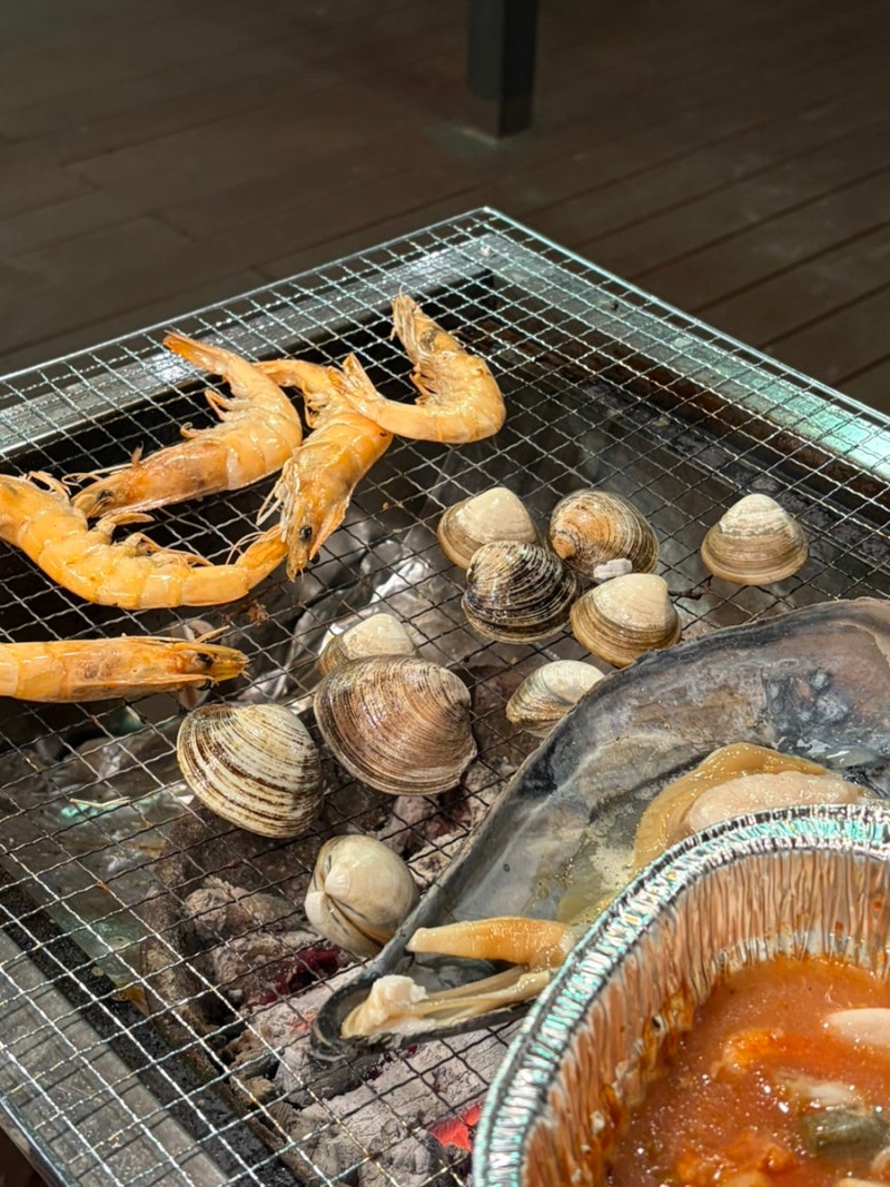 [태안맛집] 태안 몽산포어촌계 수산물판매장 조개구이 포장 추천 - 선명호수산