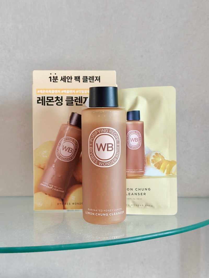 올영세일 추천템 원더바스 레몬청 팩클렌저 사용후기