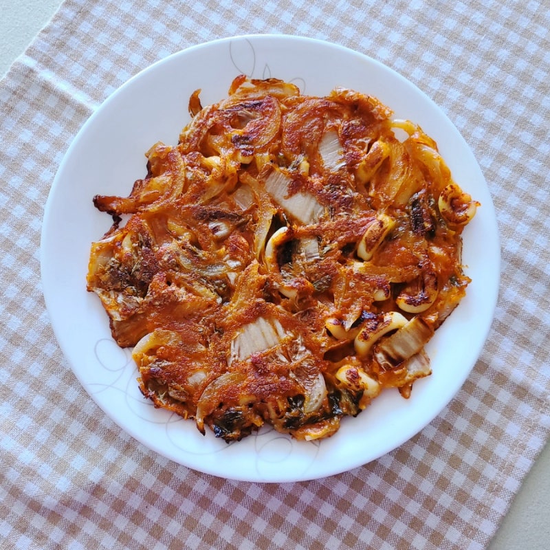 김치전 레시피 오징어 김치전 바삭하게