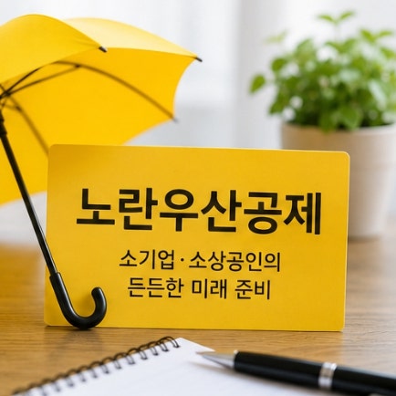 노란우산공제 무작정 가입하면? 중도해지 전 꼭 알아둘 점