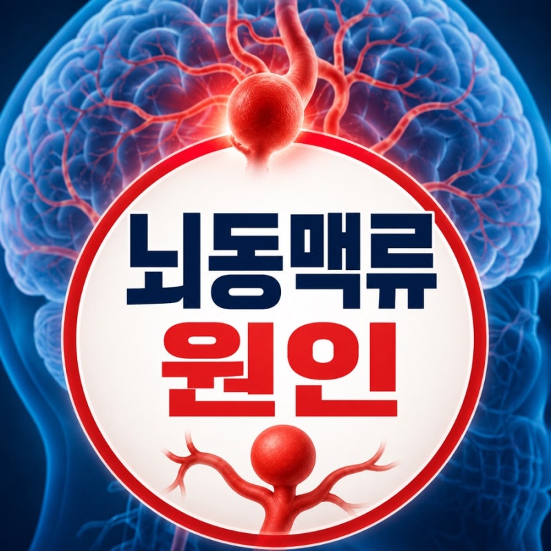 뇌동맥류 원인, 멀쩡하던 뇌혈관이 갑자기 부푸는 이유