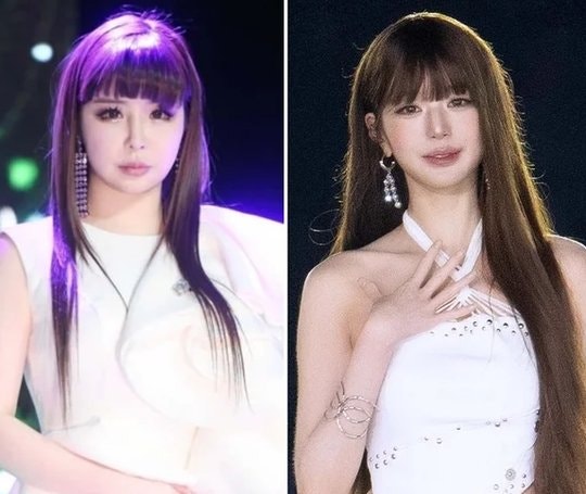 "박봄이 장원영?" 20년 차이 뛰어넘은 비교 사진, 알고 보니 전부 '이것' 때문