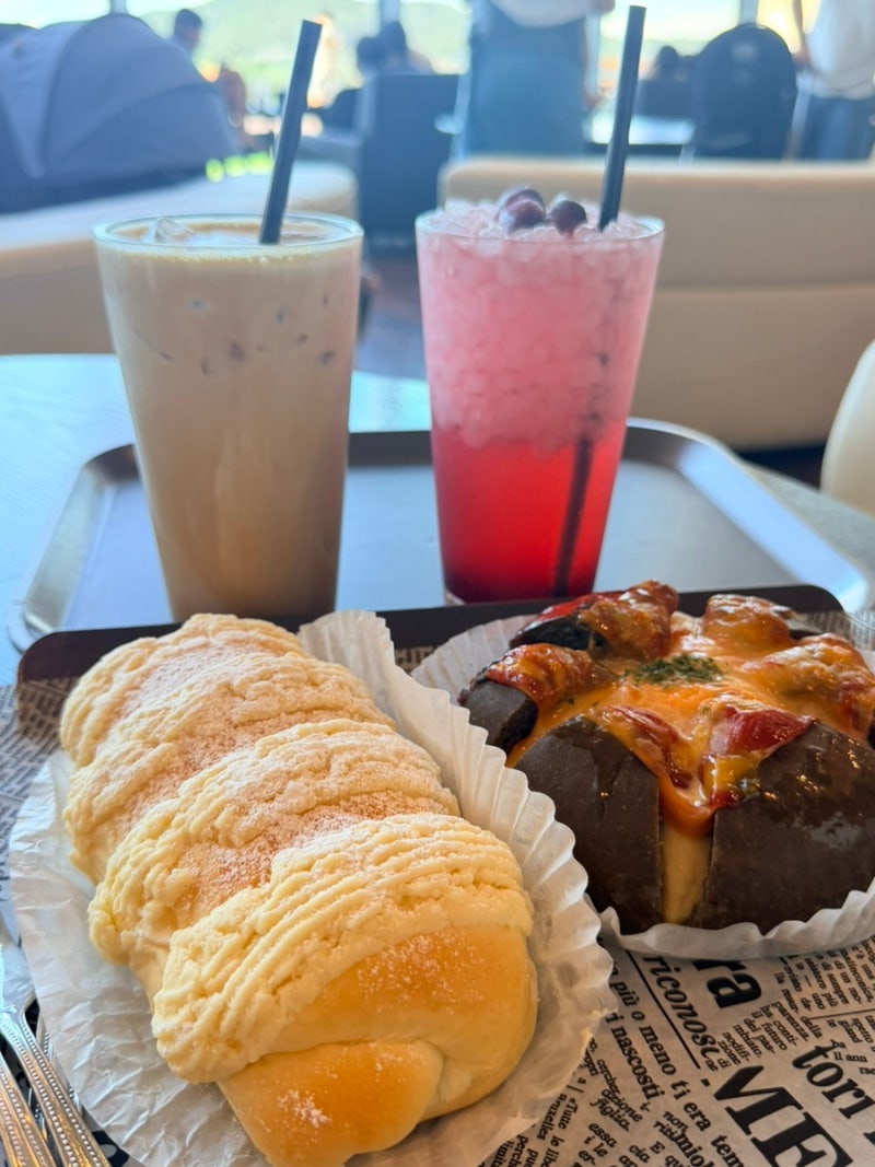 을왕리 카페 추천 대형 베이커리 카페 제과제빵 명인 빵 맛집 [카페오라]