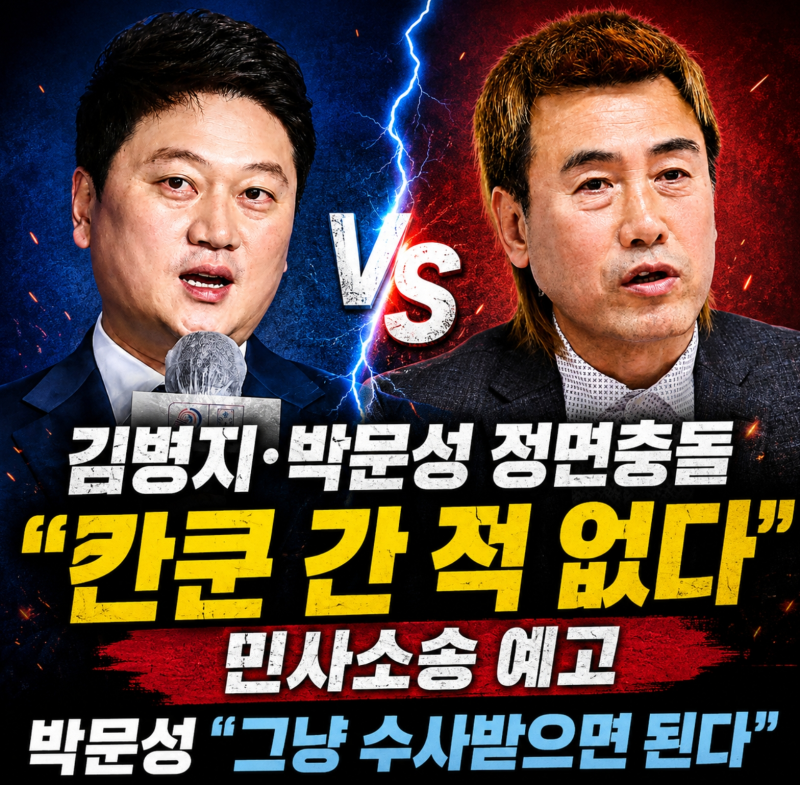 김병지·박문성 충돌 법정 가나, 칸쿤 의혹 반박부터 민사소송 예고까지