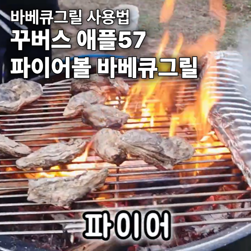 바베큐그릴 사용법｜5살 쌍둥이와 집에서 즐기는 캠핑용 바베큐그릴 대형 바베큐화로대