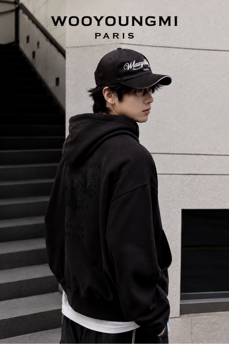 우영미 로고 볼캡 / 다잉 로고 볼캡, 남성 모자 핫딜!