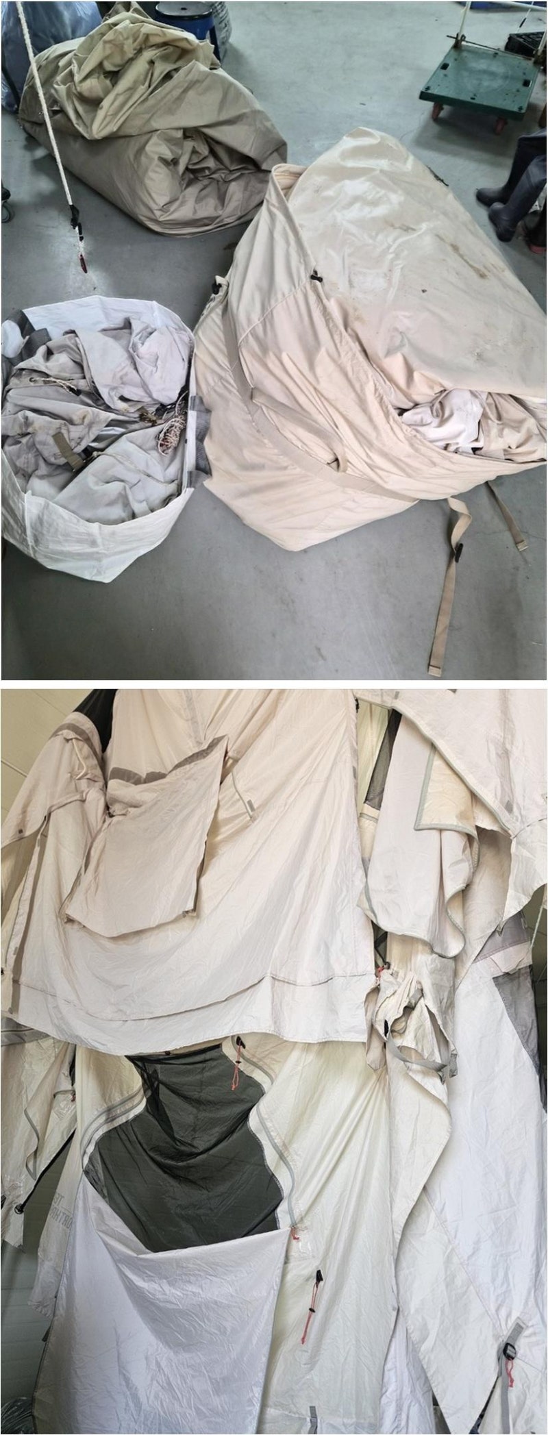 캠핑 후 나의 면텐트세탁 고민, 꼼꼼하게 해결할 수 있는 전문 서비스 추천드려요