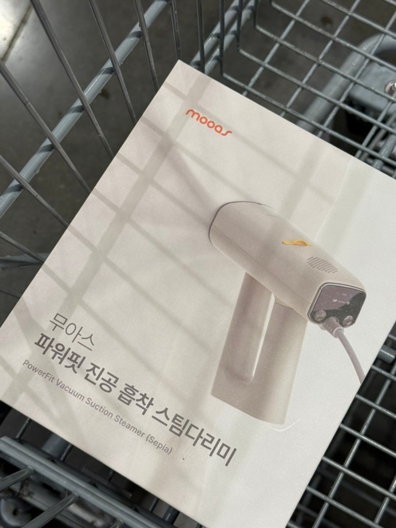 [리뷰] MOOAS 무아스 파워핏 진공 흡착 스팀다리미내돈내산