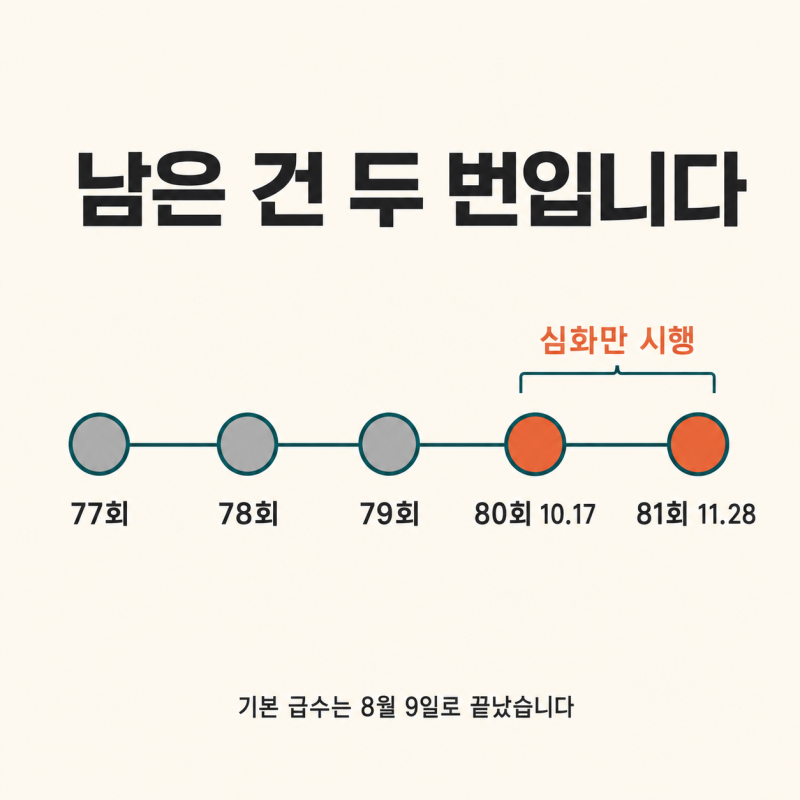 2027년 9급 공채 한국사는 한능검 3급으로 대체됩니다, 2026년 남은 시험은 두 번뿐입니다