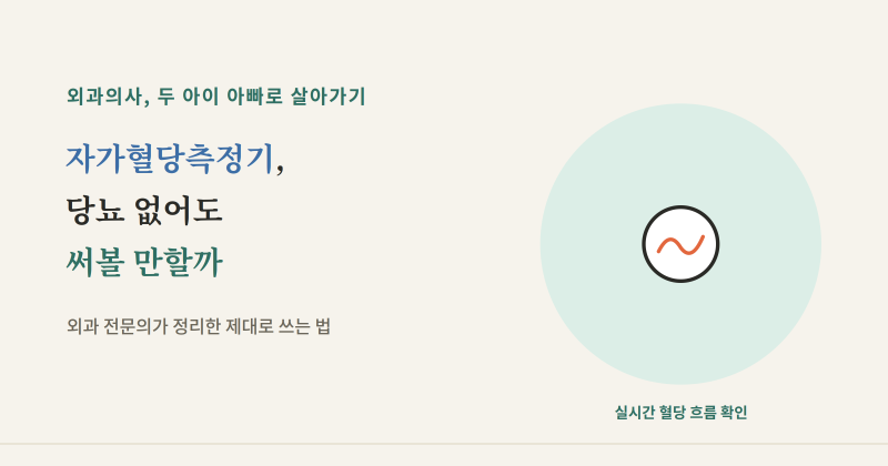 자가혈당측정기, 당뇨 없어도 써볼 만할까 — 제대로 알고 쓰는 법
