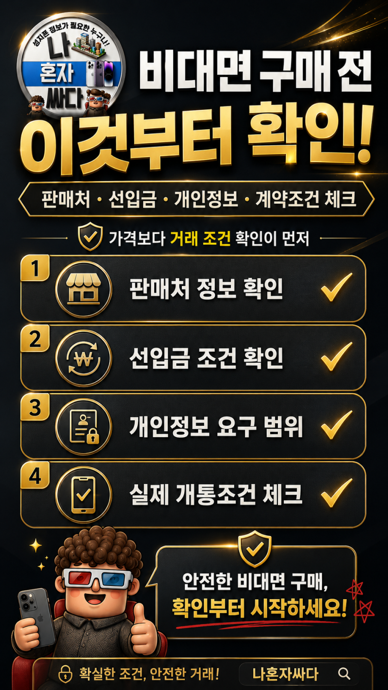 안전한 성지폰 비대면 구매 위한 2026 최신 보안 강화 방안