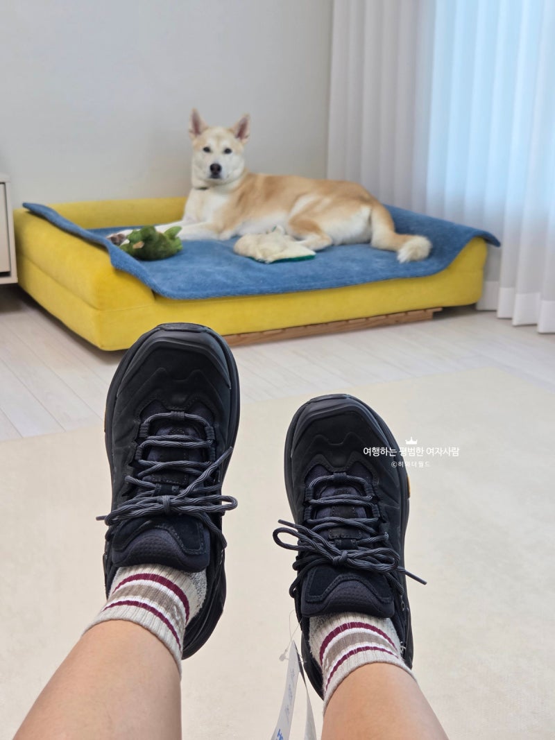 호카 카하3 여성 로우 GTX 블랙 250사이즈 등산화, 트레킹화 후기