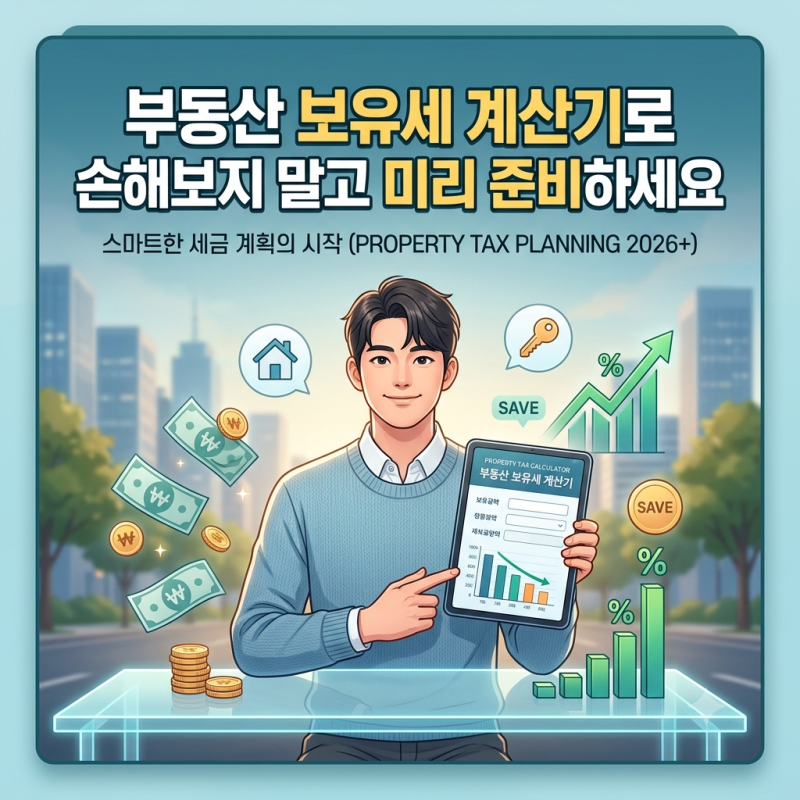 부동산 보유세 계산기로 손해보지 말고 미리 준비하세요!