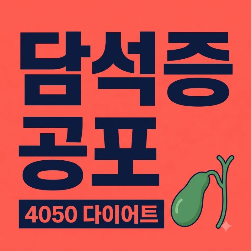 무리한 다이어트가 부른 4050 담석증 공포 원인과 예방법