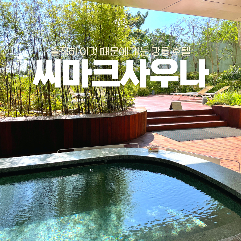 씨마크 호텔 사우나 여긴 꼭 가보세요! 분위기 좋은 강릉 호캉스 인피니티 풀