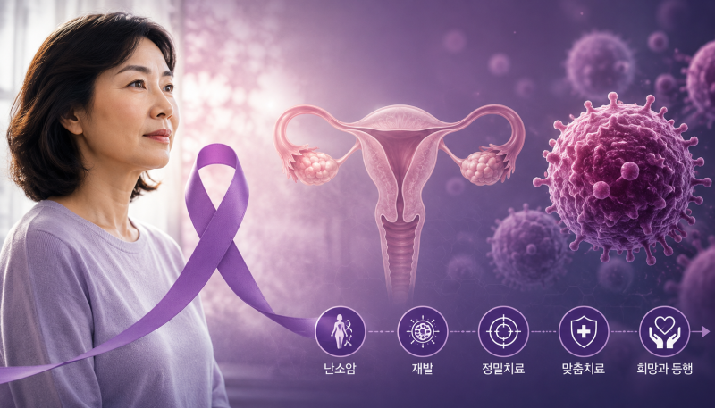 난소암이 재발하면 어떻게 치료할까? 2026년 달라진 재발 난소암 치료전략