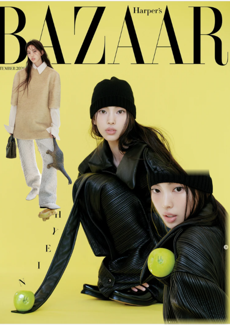 NewJeans ヘイン、すっぴんグラビアで魅せる19歳の成熟した雰囲気