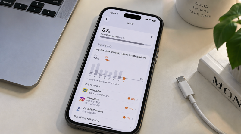 아이폰 ios 업데이트 후 배터리 문제? 바로 확인해야 할 것들