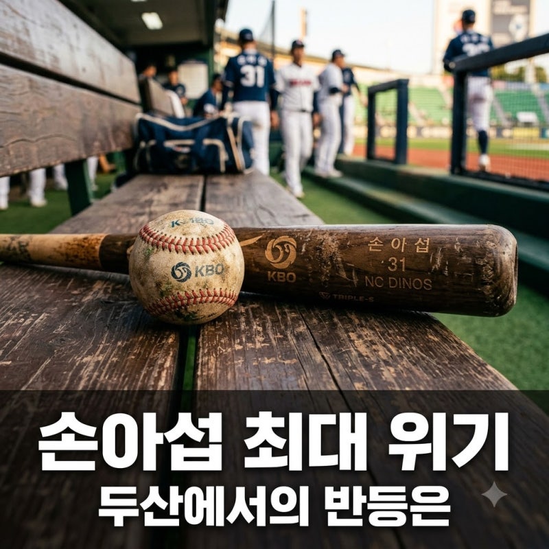 두산 손아섭 38세에 최대 위기인 줄 알았는데 달랐다