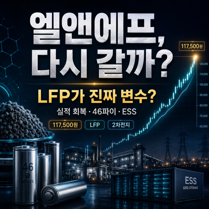 엘앤에프 주가전망, LFP 양극재 실적과 2차전지 업황 목표주가는 어떻게 볼까?