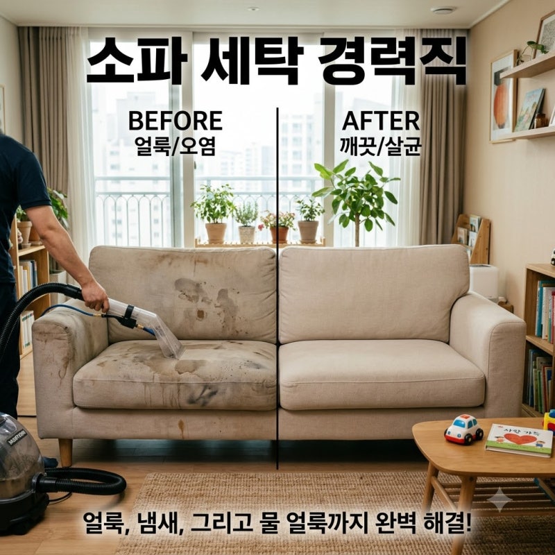 패브릭쇼파 청소 얼룩 냄새 어떻게 없애죠? | 아쿠아텍스 소파 물때 청소 꿀팁
