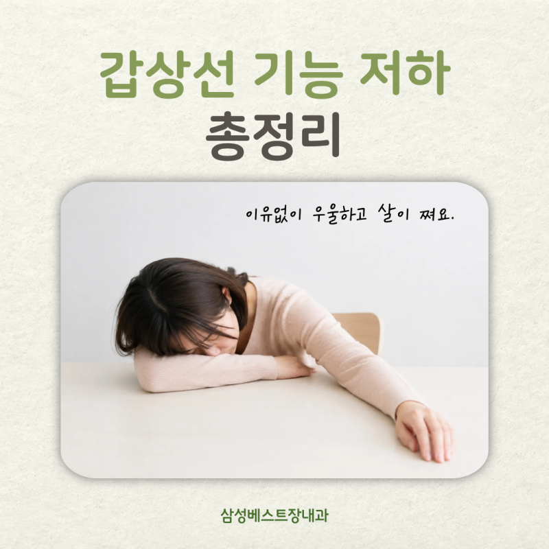 [울산 동구 갑상선] 우울증인 줄 알았는데 갑상선 문제였다고? 갑상선기능저하증 원인, 치료,....