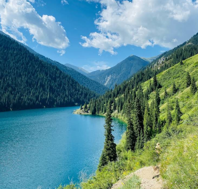 Kazakhstan Kolsai Lake: Jun Hyun-moo's "I Live Alone" Trip, Destination (feat. Lakes Near Kolsai Lake, Kazakhstan)