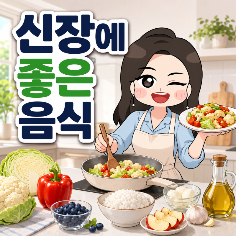 신장에좋은음식 14가지, 나쁜 음식 비교