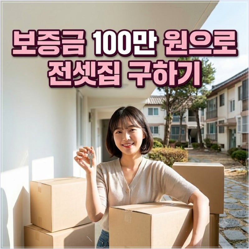 LH 청년 전세임대주택 입주조건 및 신청방법 초기보증금 100만 원으로 든든히 거주