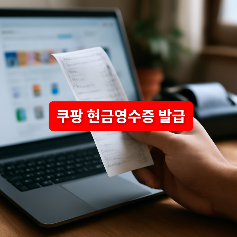쿠팡 현금영수증 발급 신청 출력 완전정복 (2026 최신 가이드)