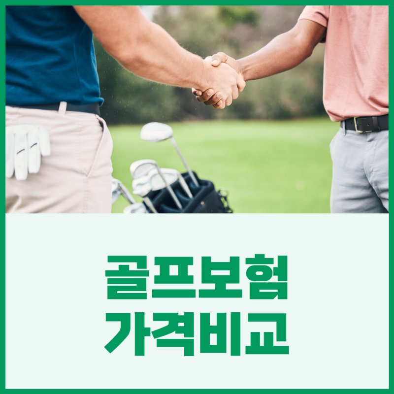 골프보험금 홀인원보험료 기준, 플랜비보험으로 골프보험 비교하기