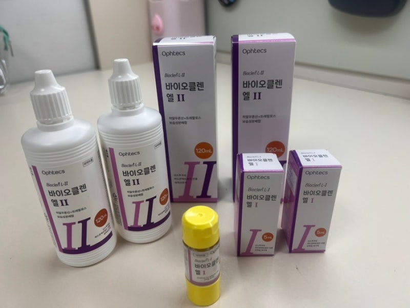 드림렌즈 세척·보관용액은 바이오클렌 엘 , 5년째 이것만 쓰는 이유/ 눈이 따갑지 않은 렌즈 ....