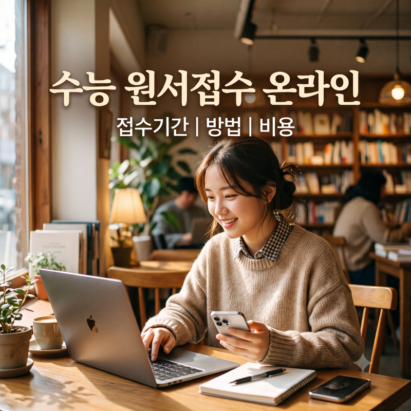 2027 수능 원서접수 온라인, 접수기간, 방법, 비용