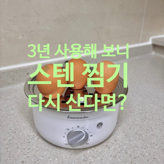 베이비무브 대신 스텐 찜기 선택한 이유! 이유식 끝나도 쓰는 제품