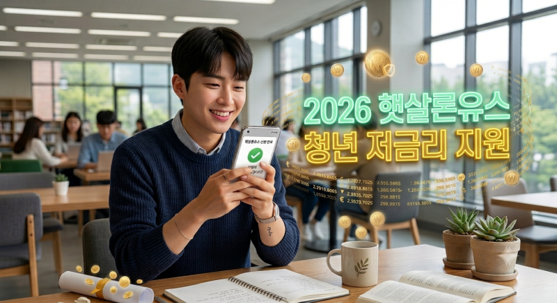 최대 1,200만 원 저금리 지원! 2026 햇살론유스 자금 용도별 자격 및 비대면 신청 가이드