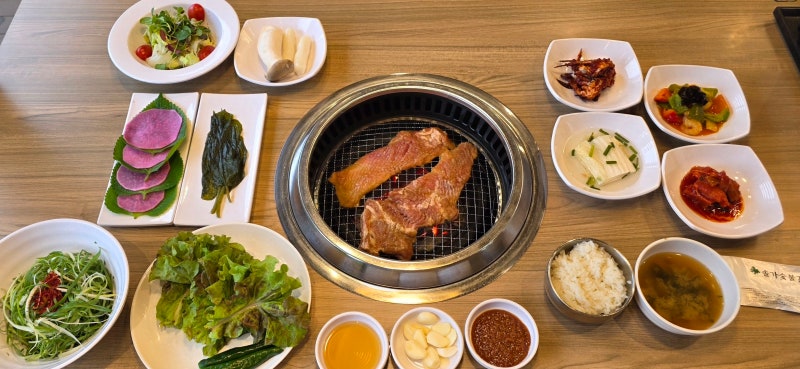 [충남] 보령맛집 / 명천동 솔가숯불갈비 / 모임하기 좋은 대천 해수욕장 근처 맛집