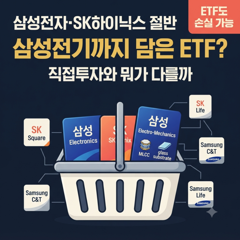 삼성전자·SK하이닉스 절반 담았는데…삼성전기까지 들어간 이 ETF 뭐길래