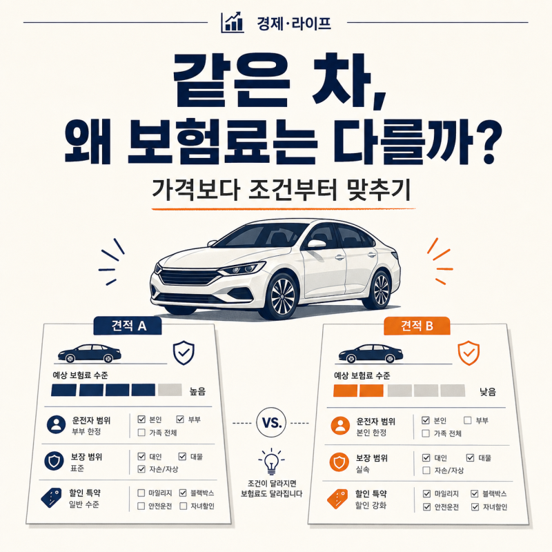 자동차보험료 비교견적 어떻게 하나? 마일리지·5부제·블랙박스 할인까지