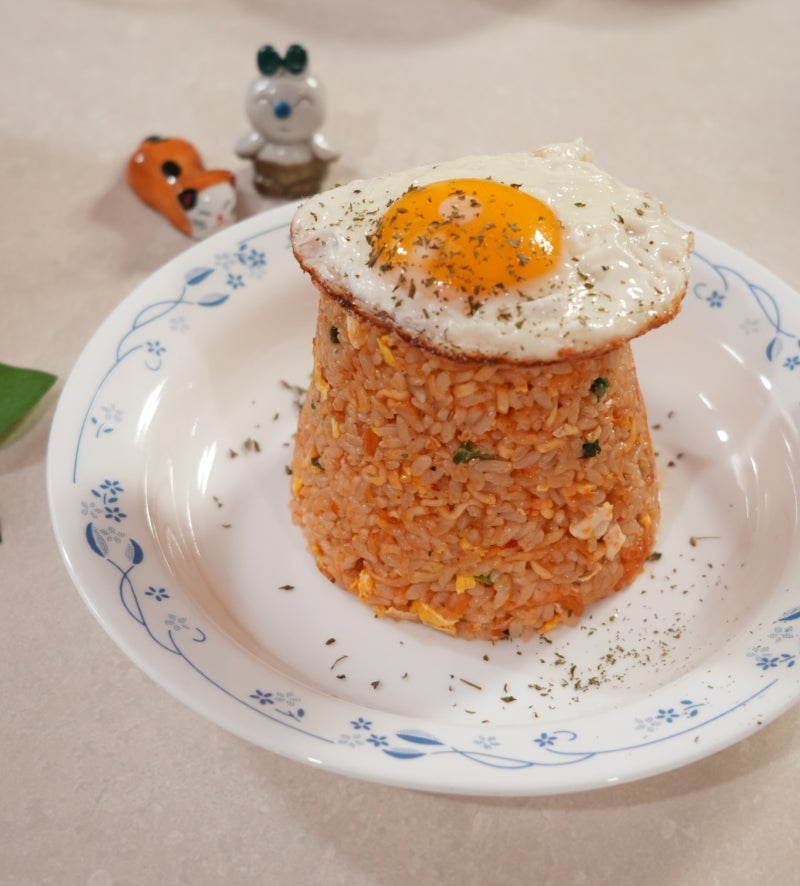 진라면 컵라면 볶음밥 만들기 라면밥 레시피