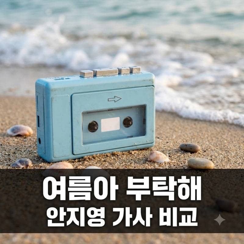 여름아 부탁해 가사 안지영 리메이크 원곡 인디고와 다른 점 분석