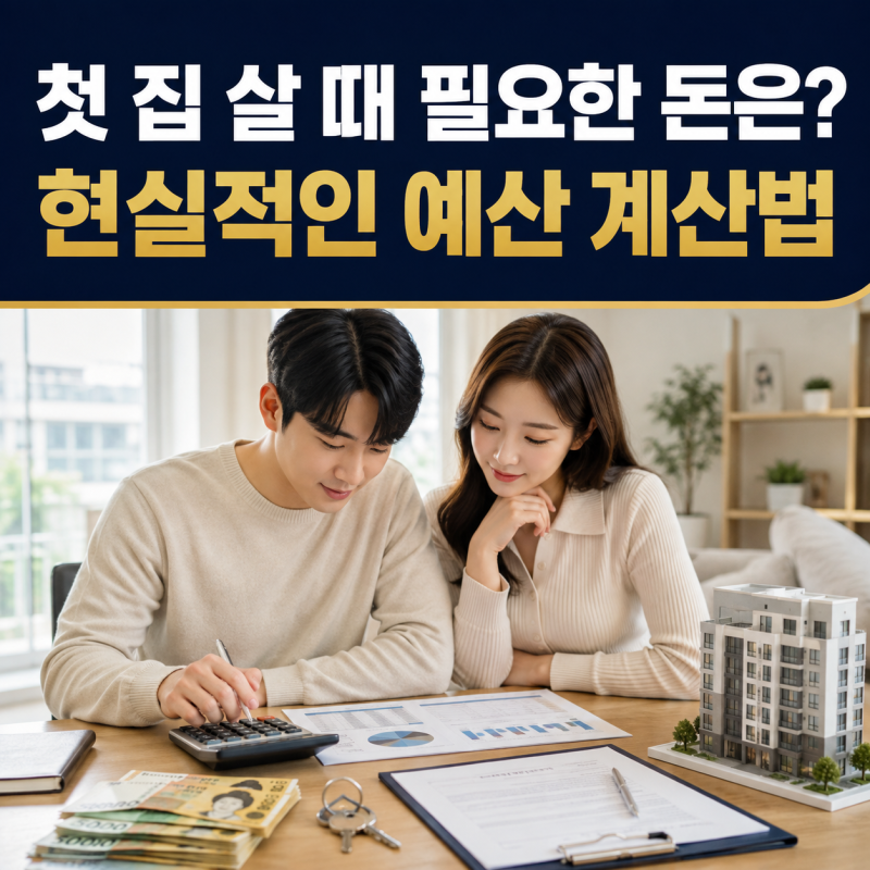 첫 집 살 때 필요한 돈은 얼마일까? 예산 계산법