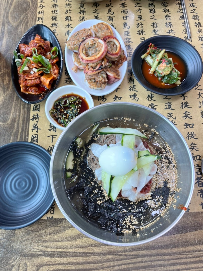 부산 문현동 맛집｜봉평메밀막국수, 오징어순대가 진짜 맛있었던 곳