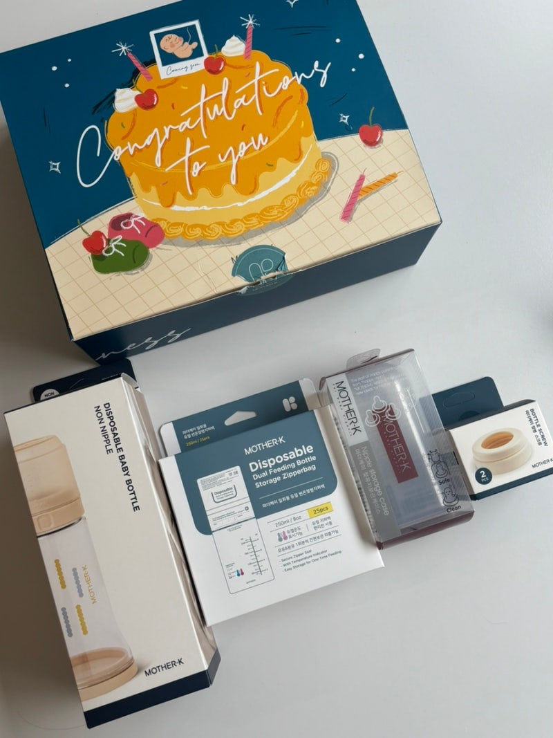 마더케이 일회용 젖병 250ml 외출 필수품 실사용 자세한 후기(+장단점, 호환꼭지)