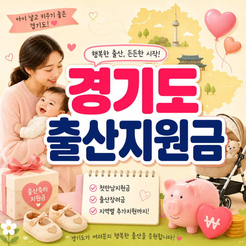 [육아．지원] 경기도 출산지원금 총정리｜수원·용인·고양·성남 금액 비교