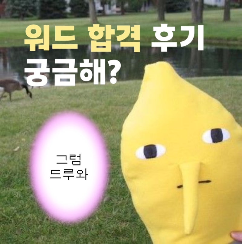 [자격증] 워드프로세서 1급 독학 합격 후기 (필기/실기)